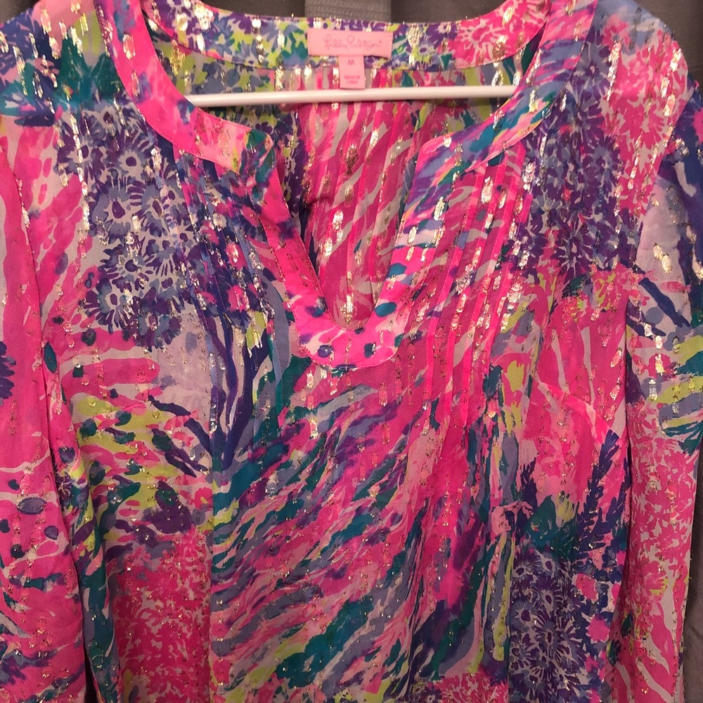 Colby Silk Clip Top